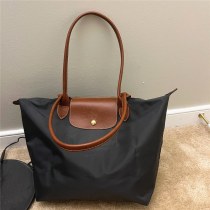 刺繍餃子バッグ ショルダーバッグ ハンドバッグ 折りたたみ 脇の下バッグ Longxiang トートバッグ