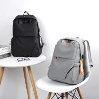 2024 メンズバックパックカジュアルビジネストラベルバックパック中学生大学生スクールバッグ大容量コンピュータバッグ