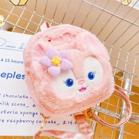 新しいかわいいバックパック女性のリトルフォックスぬいぐるみバッグ Lingna ベルビッグヘッドバッグガーリーハート漫画バッグ