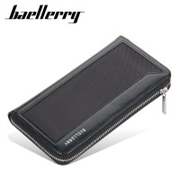 baellerry メンズ財布大容量ビジネス携帯電話バッグファッショナブルなロングジッパー小銭入れヨーロッパとアメリカのハンドバッグ