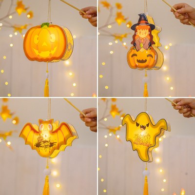 ハロウィン装飾カボチャランタン子供用 DIY 材料パッケージ幼稚園 バー パーティーテーマイベント小道具