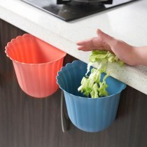 多機能で省力的なキッチンゴミ箱、吊り下げ式卓上ゴミ箱、家庭用ゴミ箱、壁掛けフラワーゴミ箱
