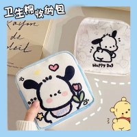 大容量の収納バッグ、持ち運びに便利なかわいいキャンバスバッグ、パチャ犬、くまのプーさん、十分かわいい