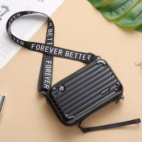 荷物小さなバッグ女性のクロスボディショルダーバッグ人格手持ちミニスーツケーススタイルボックス小さな正方形の女性のバッグ卸売