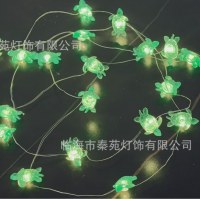 人気のアウトドアマリンシリーズ カニ型銅線LEDライトストリング