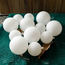 グリーンレモンクリスマスボール 6/8 センチメートル透明塗装ボール箱入りつや消しボールクリスマス装飾モール装飾