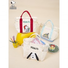 スヌーピー 多機能ハンドバッグ レディース オールマッチ 大容量 ランチバッグ マルチポケット 通勤バッグ