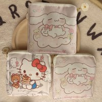 漫画生理用ナプキン ナプキン収納月経バッグかわいい化粧品バッグポータブル学生女の子ポータブル大容量
