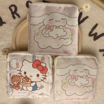 漫画生理用ナプキン ナプキン収納月経バッグかわいい化粧品バッグポータブル学生女の子ポータブル大容量