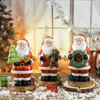クリスマス装飾クリエイティブかわいいサンタクロースクリスマスギフトホリデーギフト樹脂工芸品装飾品