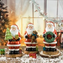 クリスマス装飾クリエイティブかわいいサンタクロースクリスマスギフトホリデーギフト樹脂工芸品装飾品