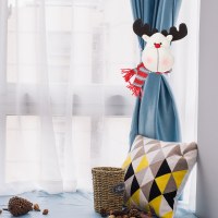 クリスマスゴムバンドツイストカーテン装飾ストラップクリスマス装飾用品ホームファブリック装飾カーテンボタン