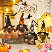 新製品のハロウィーンは、ライト、ライトフォレストドール、ペンダントモールお祝いの雰囲気のレイアウト小道具を備えています