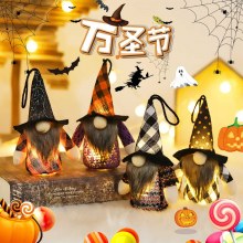 新製品のハロウィーンは、ライト、ライトフォレストドール、ペンダントモールお祝いの雰囲気のレイアウト小道具を備えています