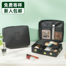 オックスフォード布化粧品バッグ多機能ポータブル化粧品トイレタリーバッグ旅行防水収納袋ポータブルトイレタリーバッグ