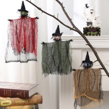 新製品ハロウィーン装飾、ハロウィーンホラー魔女ペンダント、ホームお化け屋敷ハンギングゴーストパーティーペンダント
