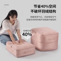 キルトダウンジャケット収納袋圧縮整理袋防湿キルトバッグ衣類梱包収納ボックスワードローブ整理ボックス