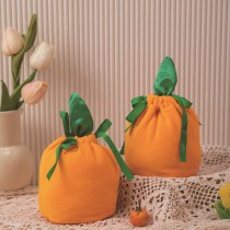 ハロウィン ギフトバッグ パンプキンバッグ パーティー キャンディーバッグ デコレーション トークバッグ ベルベットバッグ