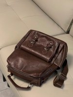大容量バックパック新しいレトロ多用途英国スタイルイン学生スクールバッグワンショルダーポータブル 3 用途旅行バッグ