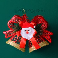 クリスマスベルペンダントゴールデンクリエイティブ風鈴ペンダント装飾窓壁掛けドア吊りシーンアレンジメント吊り装飾