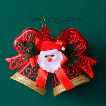 クリスマスベルペンダントゴールデンクリエイティブ風鈴ペンダント装飾窓壁掛けドア吊りシーンアレンジメント吊り装飾