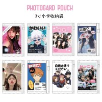 日本 Zafeng 3 インチ小さなカード収納袋バーバッグ小さなカードカードホルダー Gumei 小道具日本のかわいい PVC カードホルダーペンダント