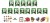 LY-lq463-第二款橄榄球拉旗组合（鱼尾拉旗+1个大蛋糕插+12个小蛋糕插）