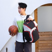 新しいバスケットボールスポーツバッグカジュアルファッションバックパック学生トレーニングバッグ収納子供のバックパック超軽量