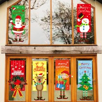 クリスマス装飾吊り旗クリスマスウィンドウホテルショッピングモールシーン装飾天井アトリウム装飾吊り旗