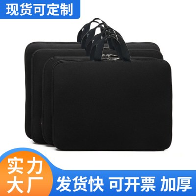 ダイビング素材ラップトップジッパーハンドバッグApple Huawei 13Pro14air 15インチラップトップスリーブバッグ