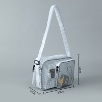 26*19*13 韓国語版防塵帯電防止防水 PVC ダブルメインバッグ帯電防止ツールショルダーバッグ