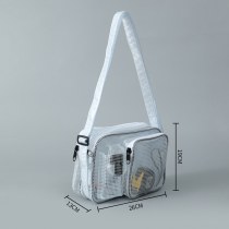 26*19*13 韓国 語版防塵帯電防止防水 PVC ダブルメインバッグ帯電防止ツールショルダーバッグ