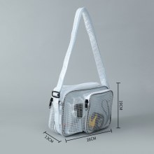 26*19*13 韓国語版防塵帯電防止防水 PVC ダブルメインバッグ帯電防止ツールショルダーバッグ