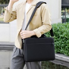 大容量ワンショルダークロスボディラップトップバッグ15.6インチビジネスカジュアルオフィスハンドバッグブリーフケース