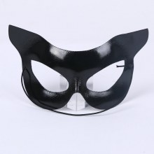 ハロウィン仮装パーティーパーティードレスアップ小道具新しい黒のハーフフェイスセクシーキャットウーマン美容マスク