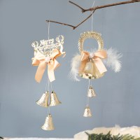 新しいクリスマスペンダント、ビッグベル、プレートペンダント、クリスマスデコレーション、ウィンドウオーナメント