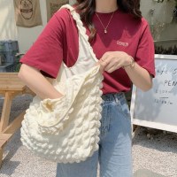 ネットセレブ バブルバッグ ショルダー クロスボディバッグ イン レディース 大容量 トートバッグ シンプル 万能 ベスト