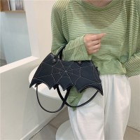 新しいヨーロッパとアメリカのファッションクリエイティブパロディー楽しいハロウィーン人格バットガールトレンディな PU ハンドバッグクロスボディバッグ