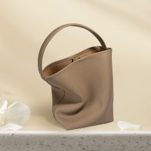 ソフトレザー バケットバッグ 女性用 通勤 大容量 怠惰なスタイル ワンショルダー 脇下 大きめバッグ 本革 レディースバッグ