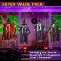 新しいハロウィーンの小道具魔女装飾ハンギングゴーストホラーウィッチハンギングゴーストシーンレイアウト装飾おもちゃ