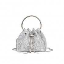 ラインストーンプレミアムディナーハンドバッグ 2024 新アクリルレディースバッグファッションダイヤモンドチェーンバッグショルダーバッグ