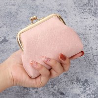 女性用の新しいスタイルの財布、オールマッチファッション、女の子用の小さな財布、二重用途のインターネットセレブコインバッグ、大容量、多機能クリップバッグ