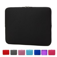 ラップトップバッグ 13 保護スリーブ 14 インチ 15.6 インチ ipad タブレットバッグジッパーダイビング素材コンピュータライナーバッグ