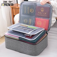 書類収納バッグ、大容量、自宅証明書、パスポートカードバッグ、防水フォルダー、アーカイブ収納バッグ