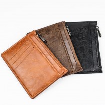 ドキュメントカードホルダー、 大容量 、複数のカードスロット、ユニセックス、多機能財布、超薄型韓国風本革銀行カードホルダー