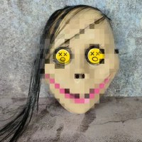 ハロウィーンのホラー、面白い小刻みのマスクマスクスプーフィング