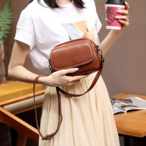 バッグ レディース ファッション 韓国スタイル レディース バッグ 韓国スタイル PU ミニ パーソナライズされた カジュアルバッグ クロスボディ レトロ ショルダーバッグ