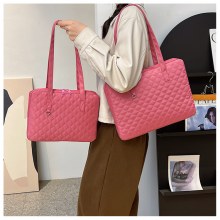 韓国インスタイルのかわいいライナーバッグ超音波撥水生地ファッションクロスボディバッグラップトップバッグ