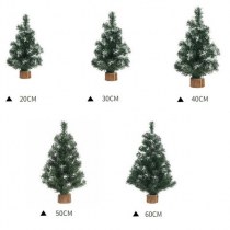 クリスマスホリデー用品 白雪姫クリスマスツリー 40cm50cm60cm ネイキッドスノーフレークツリー