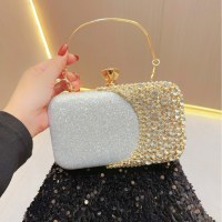 ニューモデル パーティー パーティー ダイヤモンドがちりばめられたイブニング バッグ、ドレス バッグ、バンケット バッグ、クラッチ バッグ、クロスボディ バッグ、イブニング バッグ